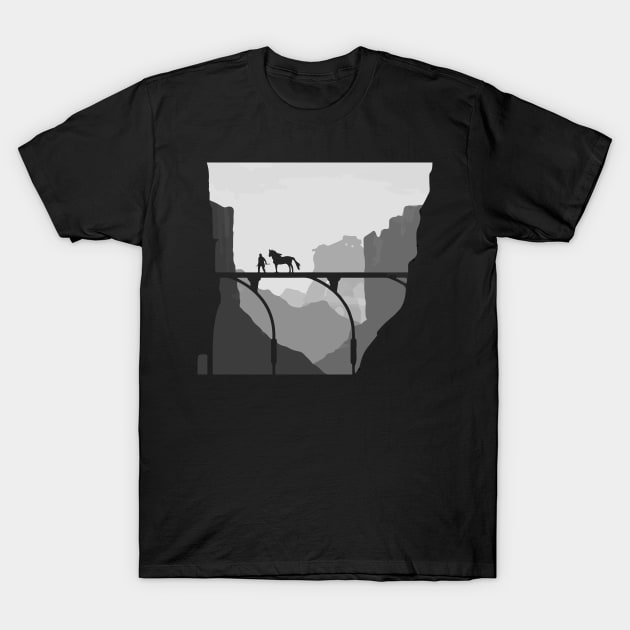 Shadow Of The Warrior T-Shirt by mohammadimamhossain